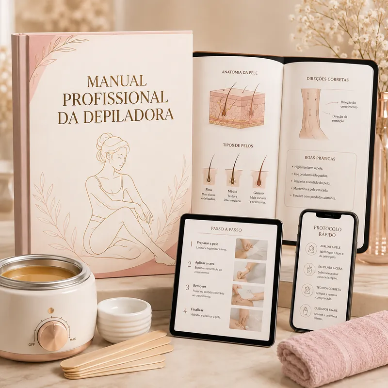 MANUAL PROFISSIONAL DA DEPILADORA