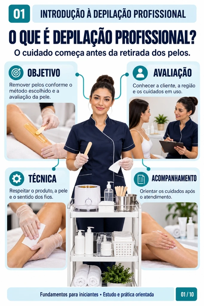 Mapa Mental - Introdução à Depilação Profissional